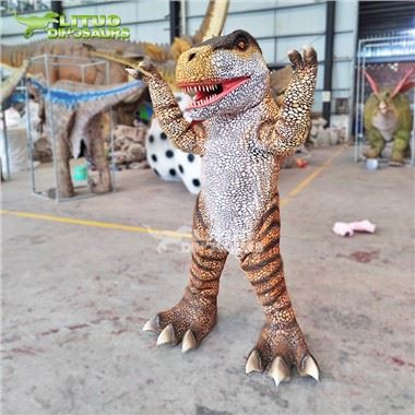 Disfressa de dinosaure Trex de dibuixos animats